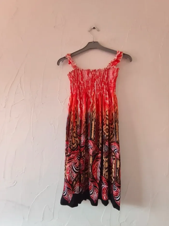 Sublime tunique/ robe courte taille 38 ou M pescecarne rossa - photo numéro 4