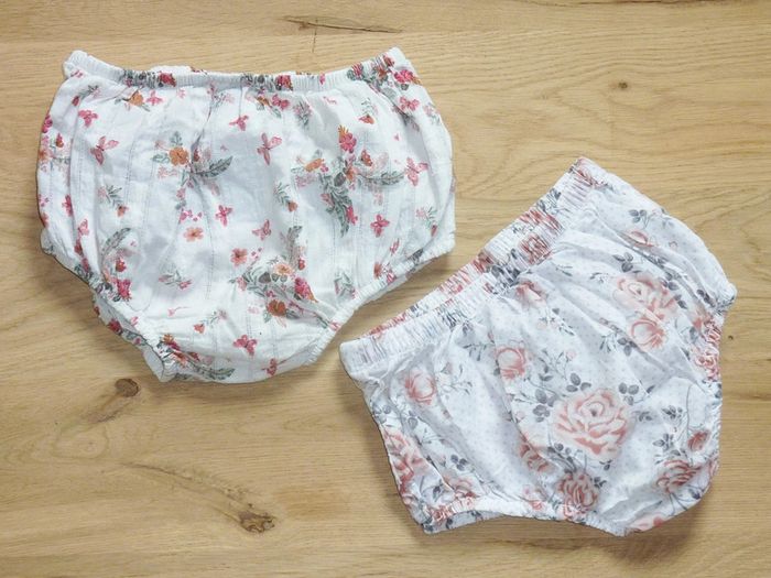 Lot de 2 bloomers sergent major 18 mois