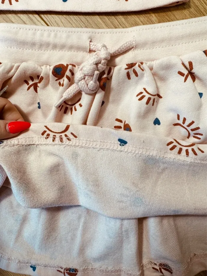 Taille 3 ans tenue 3 pièces fille Divers TAO rose pale bleu * œil * 🩷 - photo numéro 5