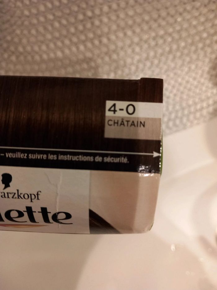 🥰 Coloration crème permanente châtain palette - photo numéro 2