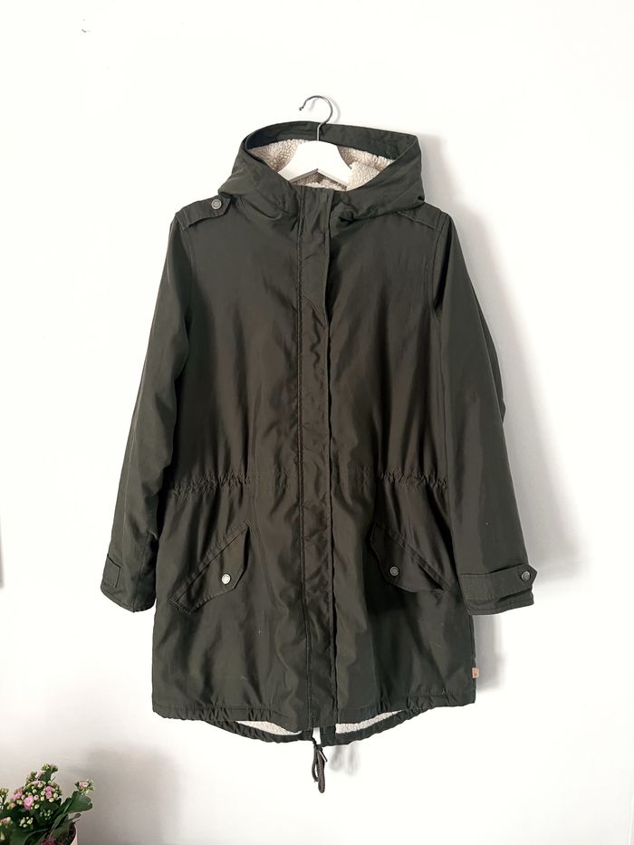Parka manteau femme timberland taille 38/M capuche - photo numéro 5