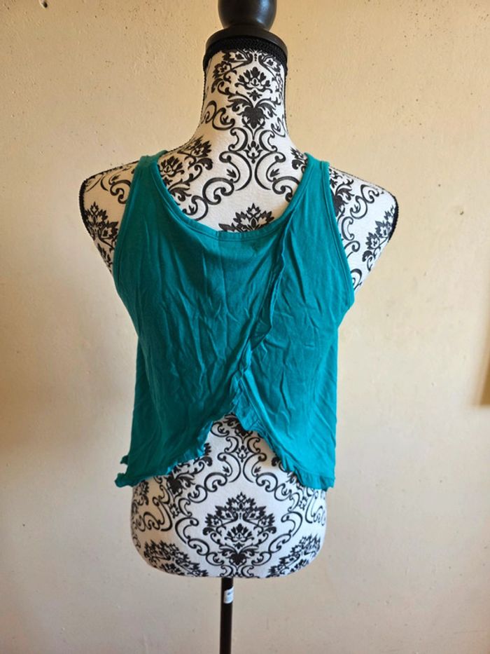 Débardeur vert T : Xs/14 ans - photo numéro 3