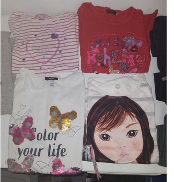 Lot vêtements fille 