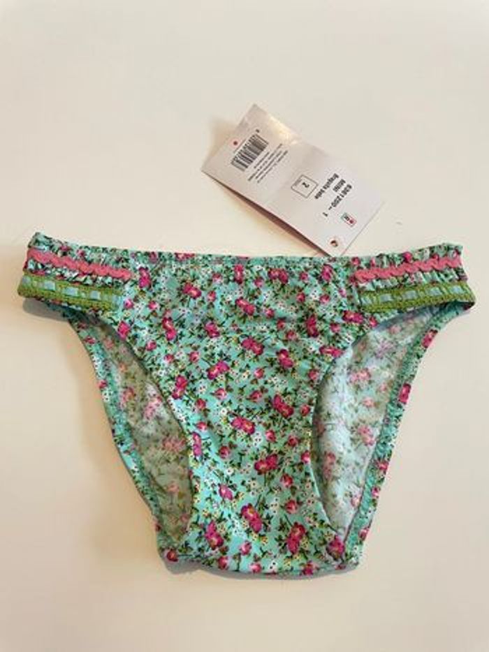Culotte de maillot de bain taille 2 ans red point