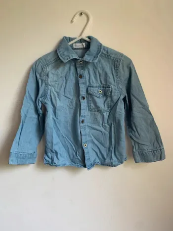 Chemise en jean légère Bébé Rêve – 36 mois