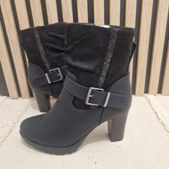 Bottines bi matière 