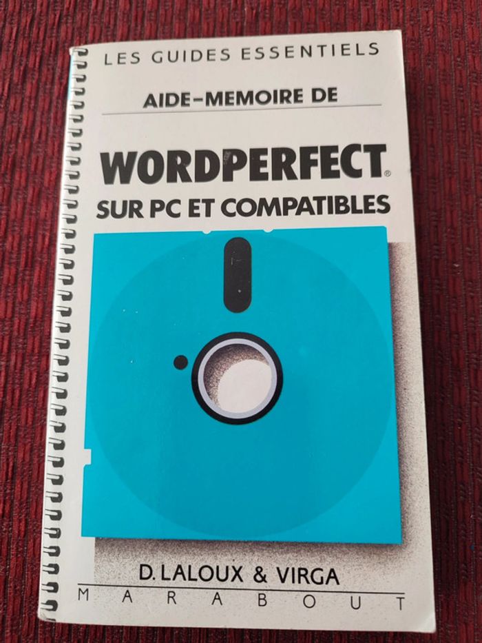 Aide-mémoire de Word perfect sur PC et compatibles
