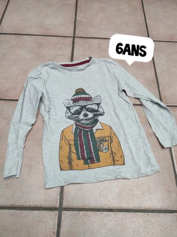 T-shirt Raton laveur