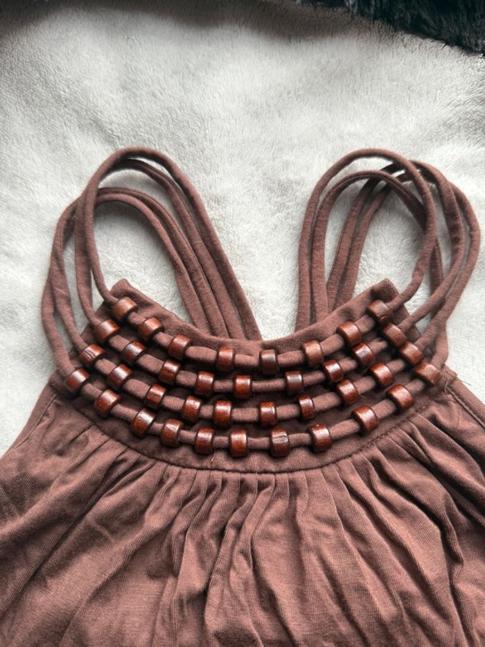 Top marron chocolat - photo numéro 8