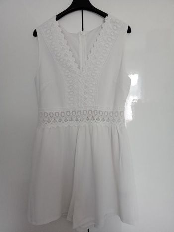 Combishort neuve blanche