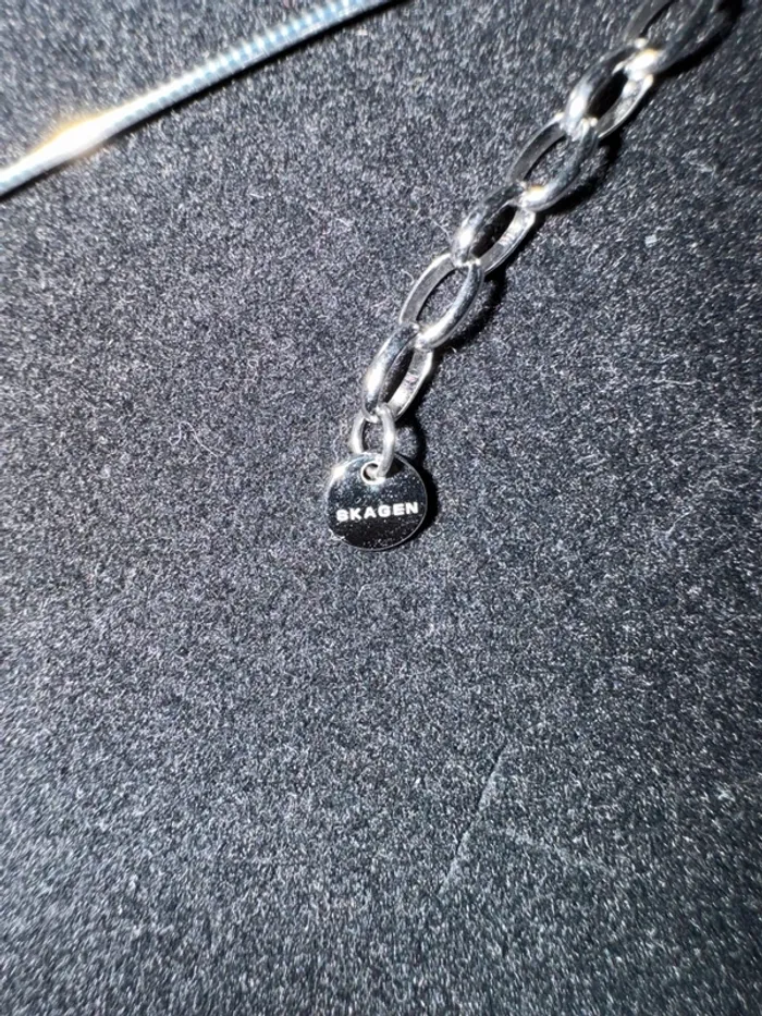 Collier Skagen argent - photo numéro 4