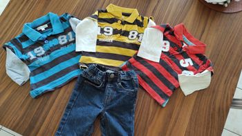 Lot Polo et jeans