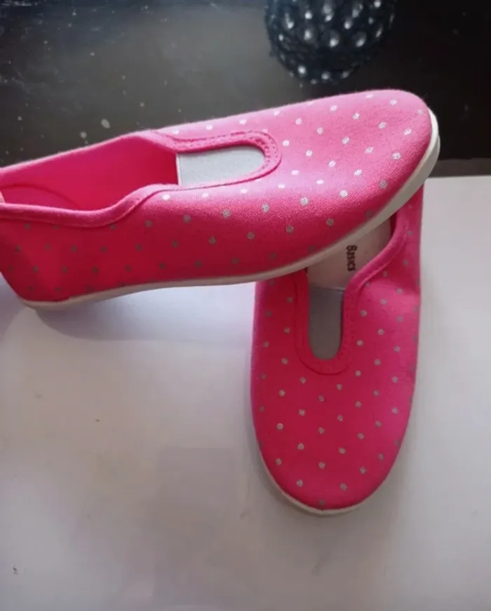 Ballerines petite fille rose