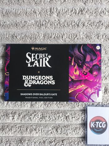 Secret Lair x Dungeons & Dragons®: Shadows Over Baldur's Gate Foil Edition