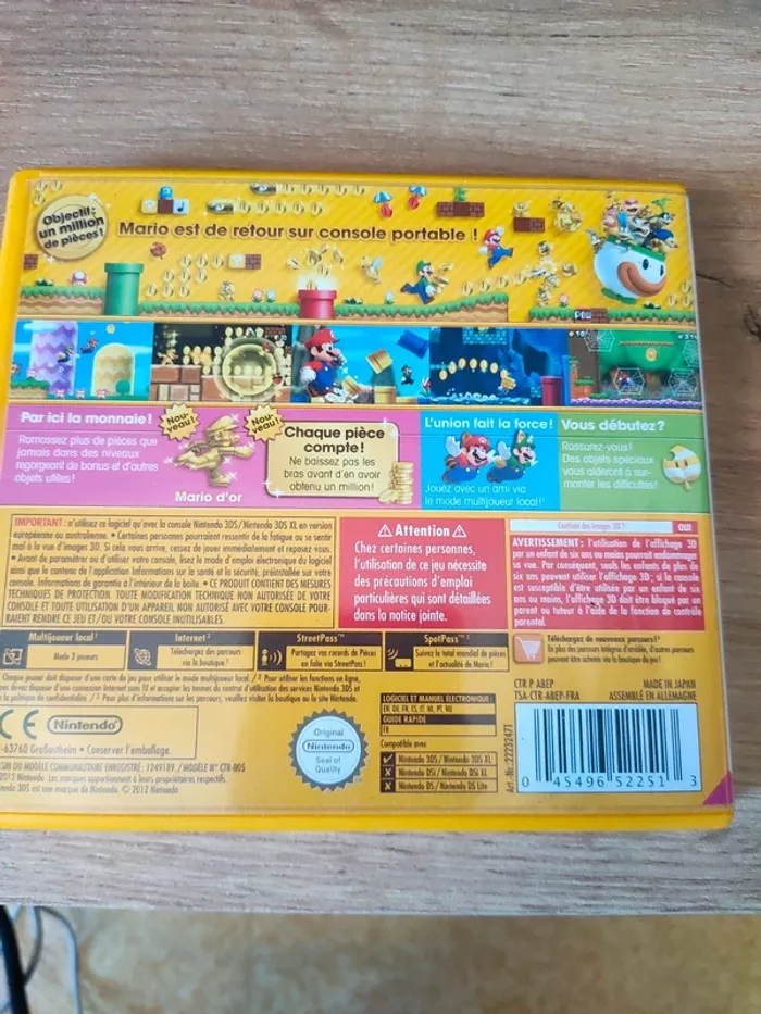 Jeu Super Mario Bros 2 3DS - photo numéro 2