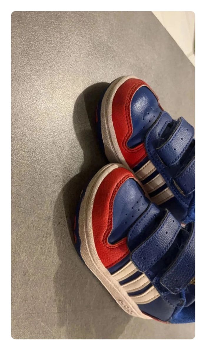 Basket garçon AdidasHoops 2.0 taille 21 - photo numéro 4