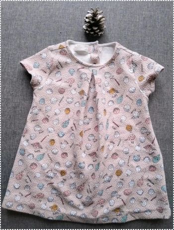 🔸Robe manches courtes - Zara 12 mois🔸
