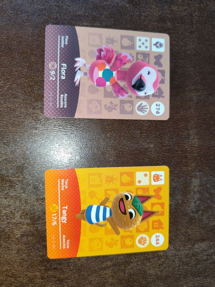 Cartes amiibo animal crossing