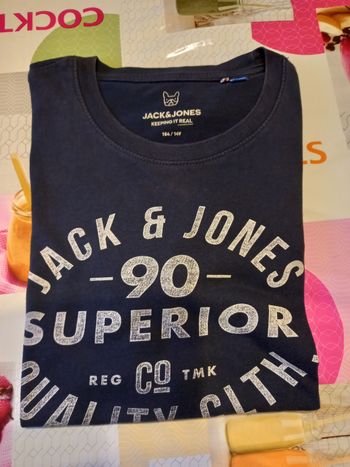 Tshirt manches courtes garçon Jack &Jones