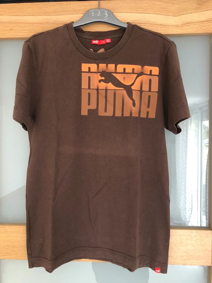 T-shirt marron Puma
