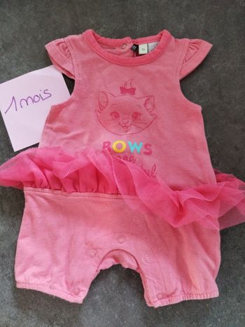 Barboteuse Marie 1 mois