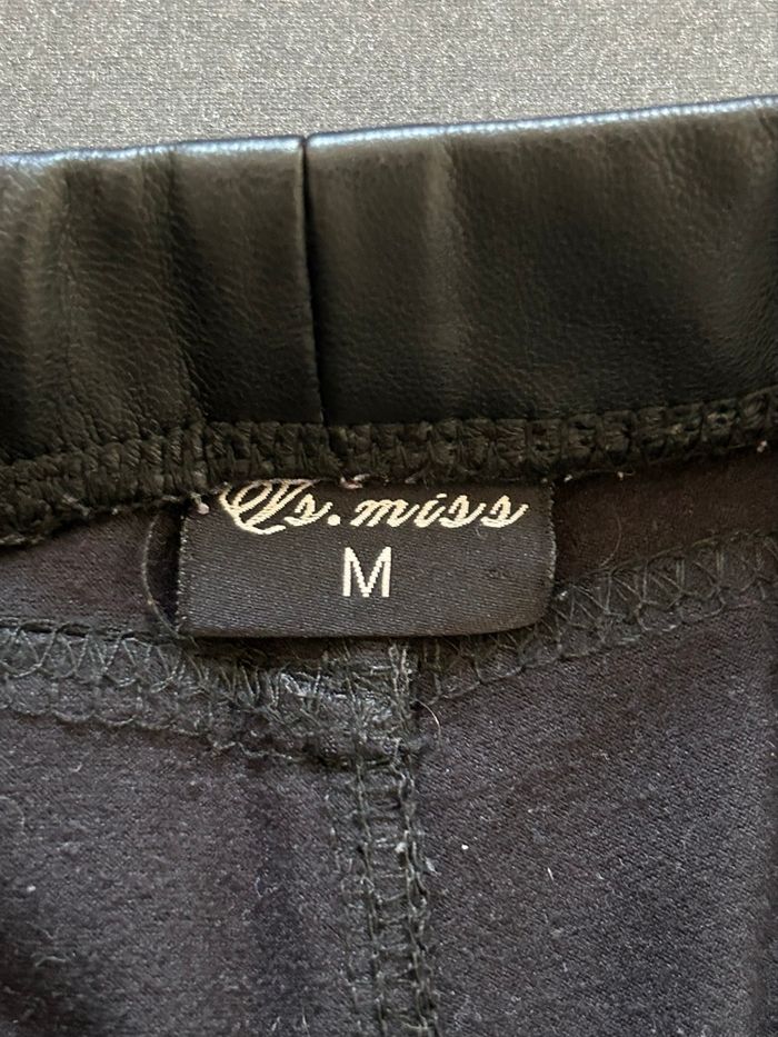 Legging, imitation, cuir, taille 36 - photo numéro 5