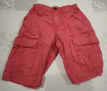 Bermuda orange en jean T : 8 ans