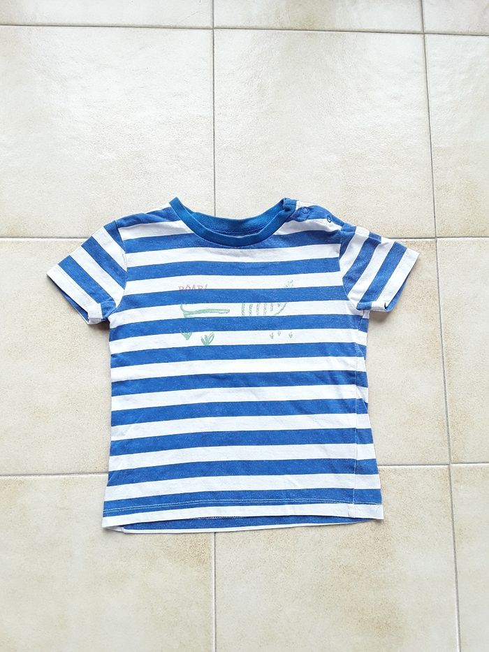 Pyjama short et tee-shirt 18 mois Tex, Très bon état - photo numéro 2