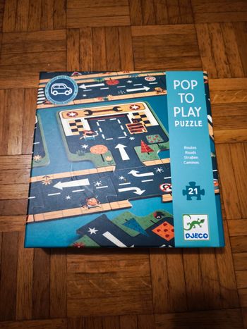 Pop to play puzzle Djeco