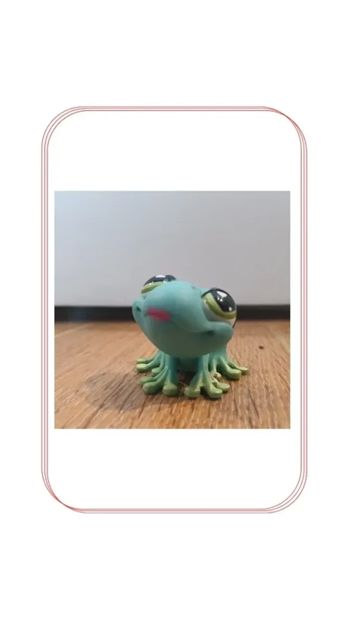Figurine grenouille Littlest Pet Shop- Hasbro - photo numéro 3