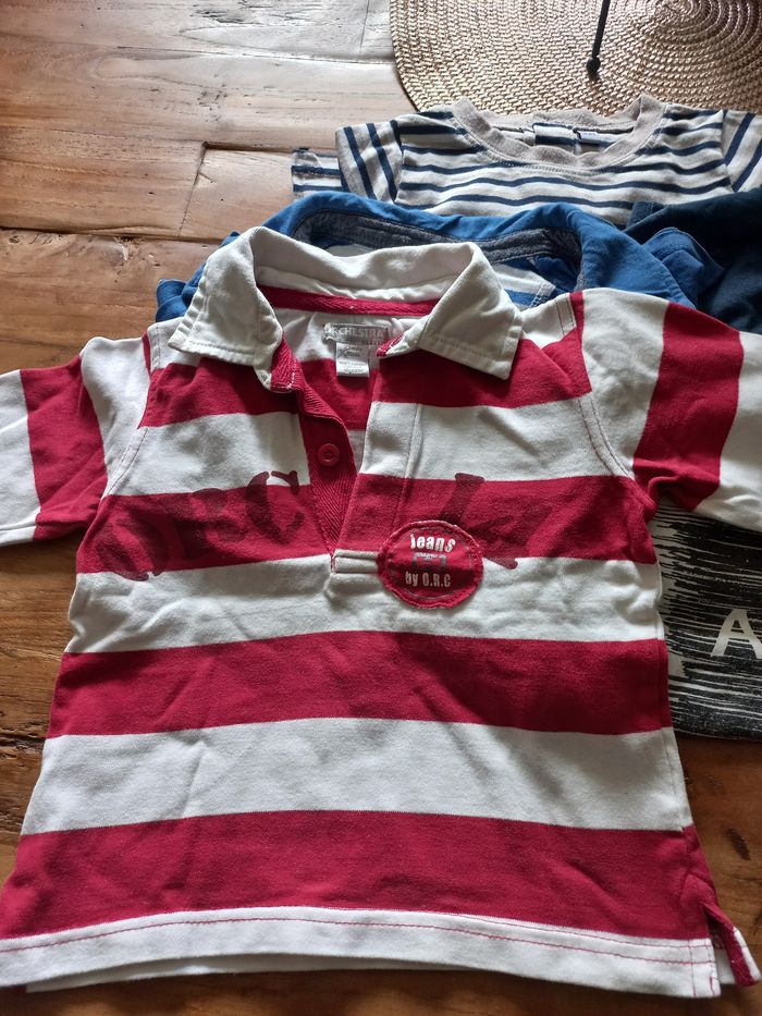 Lot tee-shirt manches longues 2 ans - photo numéro 2