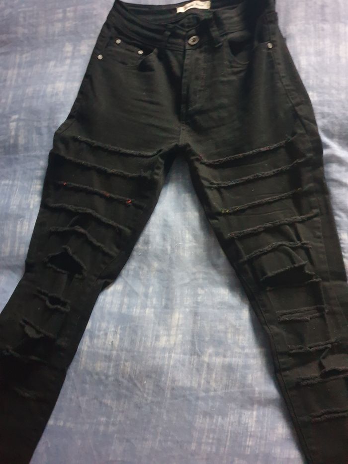 Jeans Zanku denim noir