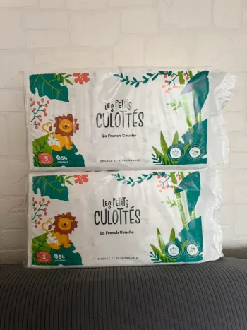 lot de 2 paquets de couches les petits culottés T3