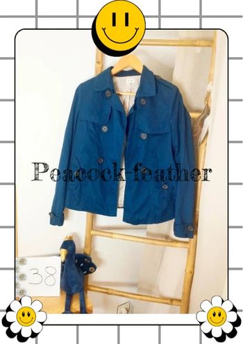 Veste caban bleue Pimkie 38