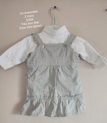 Ensemble 3 mois fille