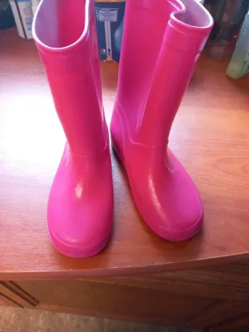 🌈bottes roses T30