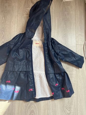 Parka bleu 9 mois catimini bébé
