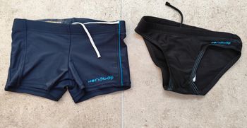 Lot de 2 maillots de bain piscine garçon 5/6 ans Décathlon