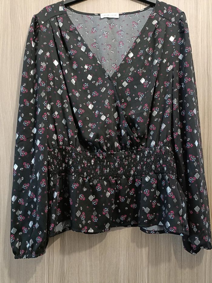 Haut blouse cache cache - photo numéro 2