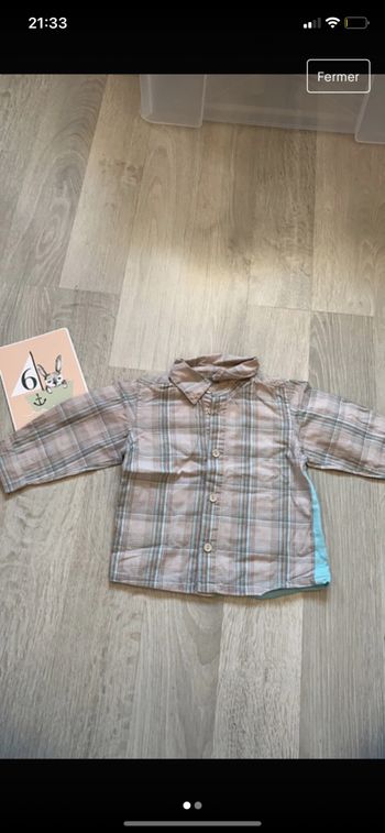 Chemise légère 6 mois