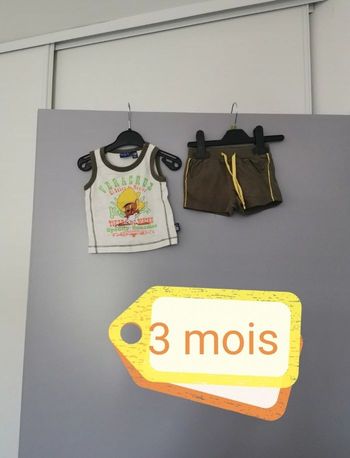 Tenue été 3 mois