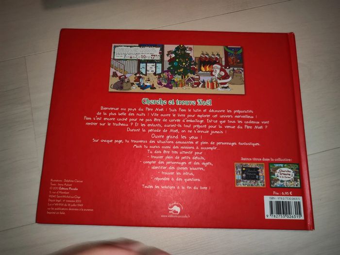 Livre cherche et trouve sur noël - photo numéro 2