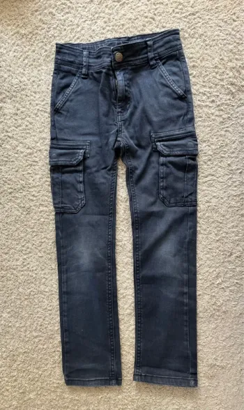 Jean pantalon à poches bleu marque Orchestra taille 6 ans
