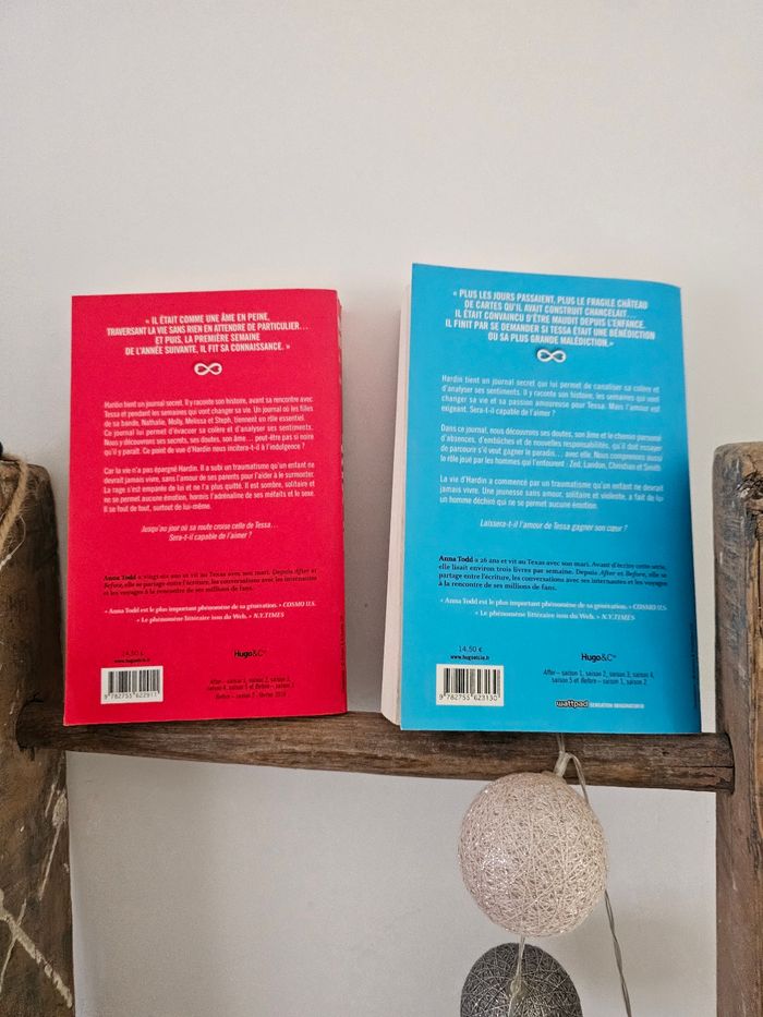 Lot de 2 romans New Romance Before spin off After - photo numéro 2