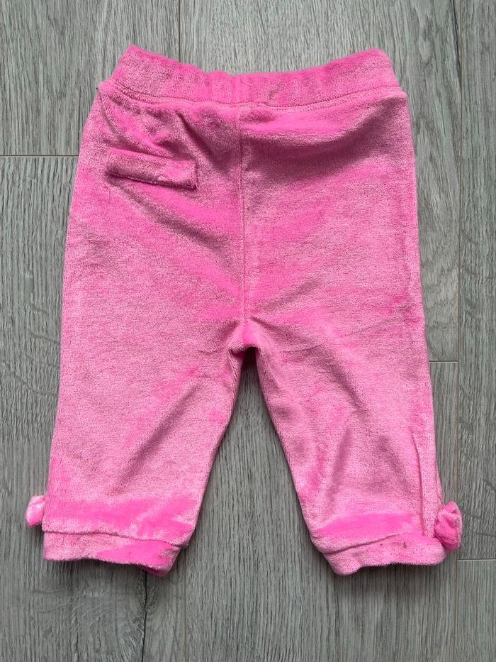 Ensemble fille Orchestra – Veste grise + jogging rose – 6 mois - photo numéro 5