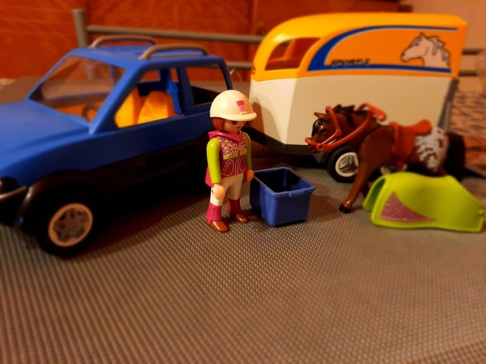 Plamobil van cheval - photo numéro 7