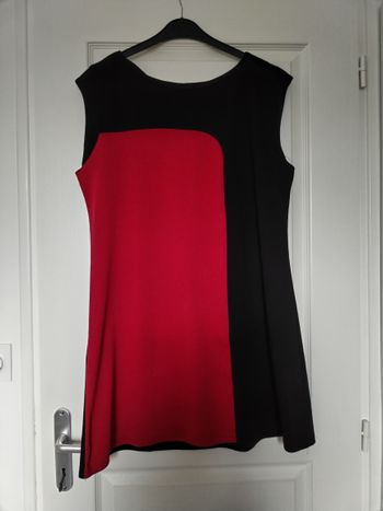 Robe rouge et noire 42/44 XL/XXL Camaieu