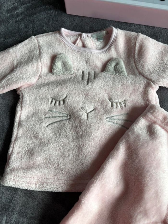 Pyjama 2 pièces chaud, 12 mois, Mes petits cailloux - photo numéro 2
