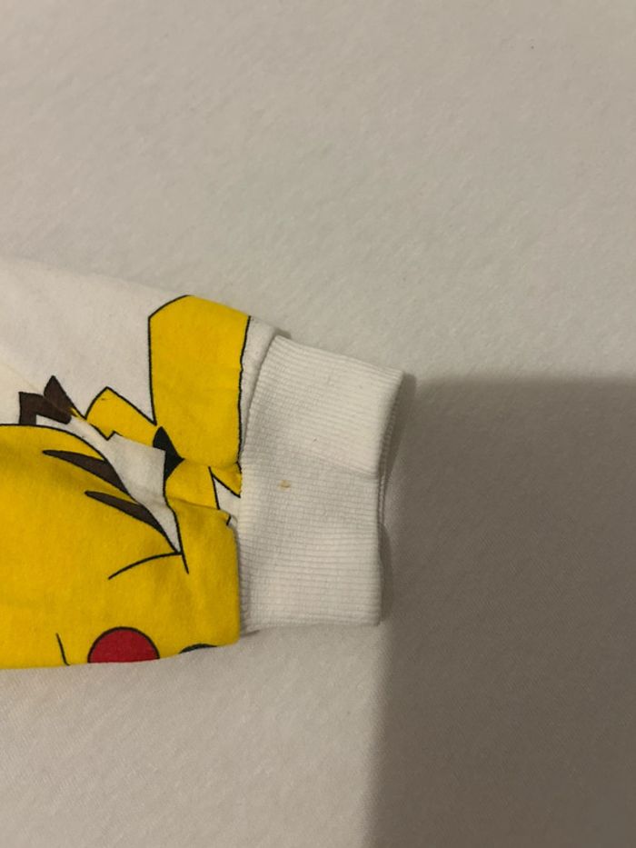 Sweat fin à capuche blanc Pokémon 8 ans - photo numéro 3