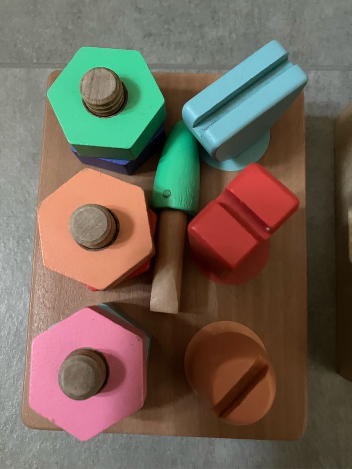 Lot 2 jouets bois - photo numéro 3